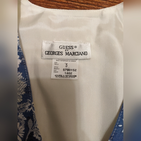 Vintage Guess Marciano Vest - Picture 3 of 6